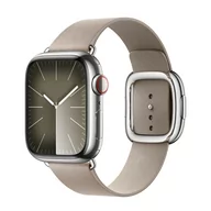 Akcesoria do smartwatchy - Apple pasek w kolorze beżu z klamrą nowoczesną do koperty 38/40/41 mm rozmiar M - miniaturka - grafika 1