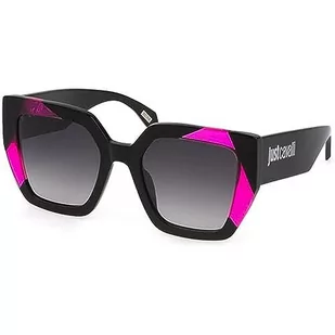 Just Cavalli Okulary damskie, Shiny Black, 53 - Okulary przeciwsłoneczne - miniaturka - grafika 1