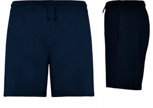 Krótkie Spodenki Sportowe Męskie BAWEŁNA Kieszenie Roly 6705 GRANAT S - Spodenki męskie Krótkie Spodenki Sportowe Męskie BAWEŁNA Kieszenie Roly 6705 GRANAT S - Spodenki męskie - miniaturka - grafika 1