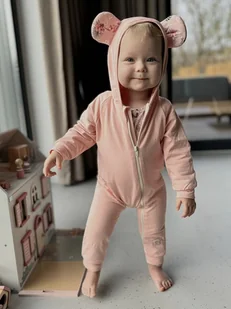 Dziecięcy kombinezon przejściowy BADS morela - Kombinezony dla dzieci - miniaturka - grafika 1