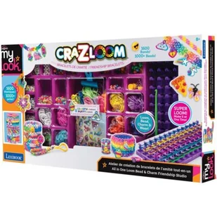 Zestaw kreatywny CRA-Z-ART My Look Studio bransoletek i zawieszek z koralików CRSS46 - Prace ręczne dla dzieci - miniaturka - grafika 1