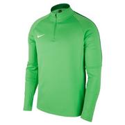 Bluzy sportowe męskie - Nike, Bluza męska, M NK Dry Academy 18 Dril Tops LS, zielony, rozmiar S - miniaturka - grafika 1