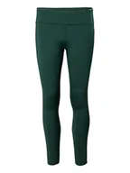 Spodnie sportowe damskie - Helly Hansen Legginsy sportowe "Verglas" w kolorze ciemnozielonym - miniaturka - grafika 1
