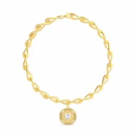 Naszyjniki - Naszyjnik Męski Guess UBN70006 27 cm - miniaturka - grafika 1