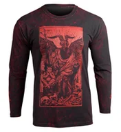Koszulki męskie - longsleeve AMENOMEN - DEVIL (OMEN094LO ALLPRINT RED)-S - miniaturka - grafika 1