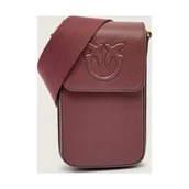 Torebki damskie - Pinko Skórzana torebka na telefon - miniaturka - grafika 1