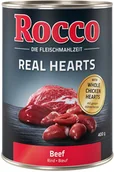 Mokra karma dla psów - Rocco Real Hearts, 6 x 400g - Wołowina z całymi sercami kurczaka - miniaturka - grafika 1