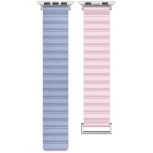 Pasek BELINE Magnetic Pro do Apple Watch 38/40/41mm Różowo-błękitny - Akcesoria do smartwatchy - miniaturka - grafika 3