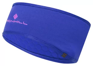 RONHILL Opaska na głowę do biegania PRISM HEADBAND cobalt/thistle - Apaszki i szaliki męskie - miniaturka - grafika 1
