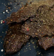 Zdrowa żywność - Jerky suszone mięso z Kurczaka o smaku Tajski 1kg Meat - miniaturka - grafika 1