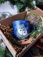 Kubki - Zestaw prezentowy wilki i podkładka - miniaturka - grafika 1