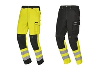 Odzież robocza - PARKSIDE PERFORMANCE® Spodnie robocze męskie z elementami odblaskowymi - miniaturka - grafika 1
