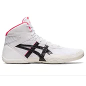 Kimona, stroje i obuwie - Buty Zapaśnicze Bokserskie Asics Matflex 7 White/Diva Pink - miniaturka - grafika 1