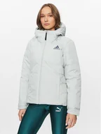 Kurtki damskie - adidas Kurtka puchowa Traveer COLD.RDY IK3141 Szary Regular Fit - miniaturka - grafika 1
