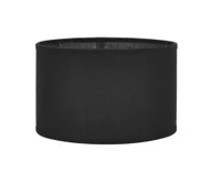Oprawy, klosze i abażury - Czarny abażur na lampę sufitową, na E27 - miniaturka - grafika 1