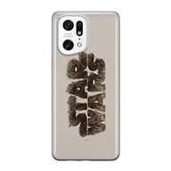 Etui i futerały do telefonów - Etui Gwiezdne Wojny 010 Star Wars Nadruk pełny Beżowy Producent: OPPO, Model: FIND X5 PRO - miniaturka - grafika 1
