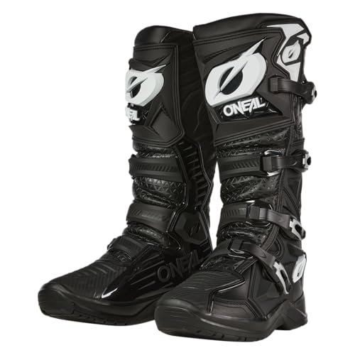 O'NEAL 0337-109, Motorcycle Boot Unisex-Dorosły, 42 EU, Czarny, 42 EU