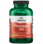 Suplementy diety - Flaxseed Oil 1000 mg (100 kaps.) - miniaturka - grafika 1