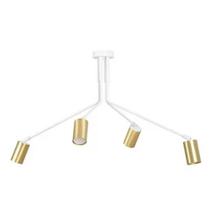 Emibig Verno lampa sufitowa 4-punktowa biała 656/4 - Lampy sufitowe - miniaturka - grafika 1