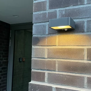 Megatron Wandia kinkiet solarny LED, czujnik - Lampy ogrodowe - miniaturka - grafika 3