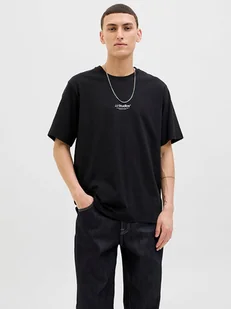 Jack & Jones Koszulka "Jjesoho" w kolorze czarnym - Koszulki męskie - miniaturka - grafika 1