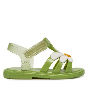 Sandały Melissa Mini Melissa Hip Bloomy Bb 35902 Zielony - Buty dla dziewczynek - miniaturka - grafika 1