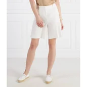 Spodenki damskie - Marella Lniane szorty VISTOLA | Relaxed fit - miniaturka - grafika 1