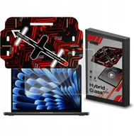 Filtry prywatyzujące - Szkło hybrydowe GrizzGlass HybridGlass Easy do Apple MacBook Air 13" M4 2025 - miniaturka - grafika 1