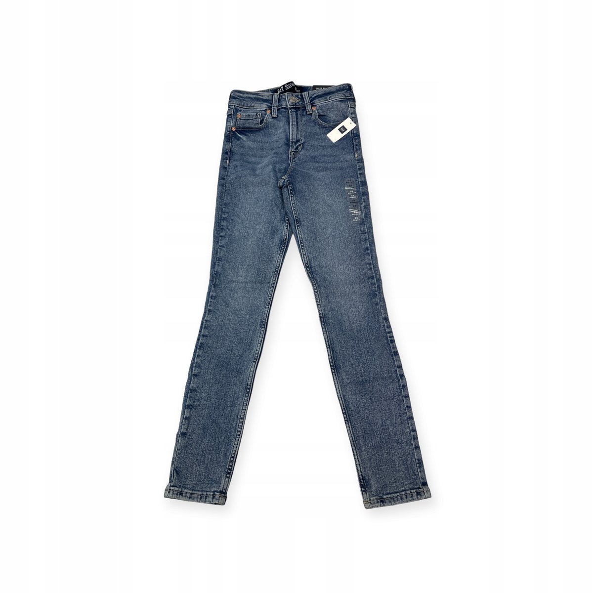 Jeansowe spodnie damskie GAP 25