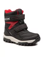Buty dla chłopców - Geox Śniegowce J Himalaya B.Babx B J26FRB 0FUCE C0048 D Czarny - miniaturka - grafika 1