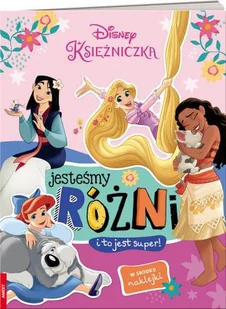 Książka dla dzieci Disney Księżniczka Jesteśmy Różni TEA-9101 - Książki edukacyjne - miniaturka - grafika 3