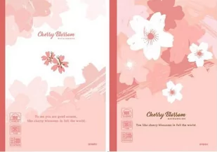 Notatnik Blossom, A5, różowy - Notesy i bloczki - miniaturka - grafika 1