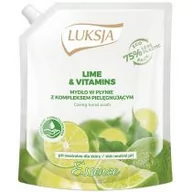 Mydła - Luksja Mydło w płynie Essence Lime & Vitamin zapas 900ml - miniaturka - grafika 1