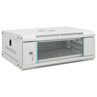 Pozostałe akcesoria sieciowe - Ścienna szafka serwerowa 4U, 19", IP20, 53x40x21 cm - miniaturka - grafika 1