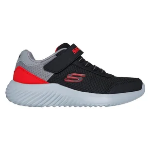 Buty Skechers Bounder-Trekzic Jr 403908L-BKRD czarne - Buty dla dziewczynek - miniaturka - grafika 1