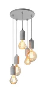 Azzardo Lampa Wisząca Zwis 5pł VOLTA BP-9095 AZZBP-9095 - Lampy sufitowe - miniaturka - grafika 1