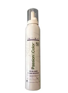 ExclusivE Passion & Color Ice Blond Vegan Nawilżająca Pianka Do Tonowania Blondów, Chłodny Blond, 200ml - Kosmetyki do stylizacji włosów - miniaturka - grafika 1