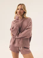 Dresy damskie - Komplet damski Rumi Esotiq brudny róż S - miniaturka - grafika 1