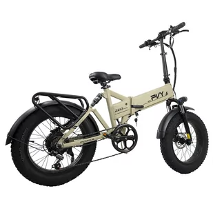 PVY Z20 Plus Folding E-bike, 20*4.0in Fat Tires 1000W Motor 50km/h Speed 16.5Ah Battery 80-120km Range 150kg Load -Khaki - Rowery - miniaturka - grafika 3