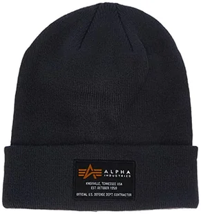 Alpha Industries Czapka beanie unisex Crew, szary, jeden rozmiar - Czapki damskie - miniaturka - grafika 1