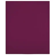 Prześcieradła - vidaXL Prześcieradła, 2 szt., bordowe, 160x200 cm, dżersej bawełniany - miniaturka - grafika 1