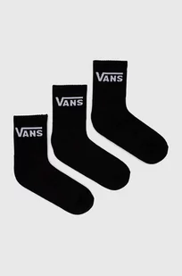 Vans skarpetki 3-pack męskie kolor czarny - Skarpetki męskie - miniaturka - grafika 1