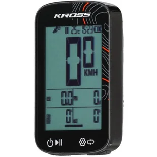 Licznik rowerowy KROSS KRC 426 GPS Podświetlany - Liczniki rowerowe - miniaturka - grafika 1