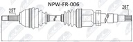 Układ napędowy - akcesoria - Wał napędowy NTY NPW-FR-006 - miniaturka - grafika 1