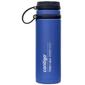 Termosy - Termos/Bidon Termiczny Contigo Fuse 700Ml - Niebieski - miniaturka - grafika 1