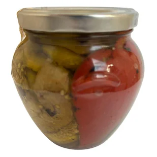 Papryka, bakłażan, kabaczek mix grillowanych warzyw/ Tradycyjne bułgarski - Pasztet i przetwory mięsne - miniaturka - grafika 1