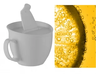 KUBEK FILIŻANKA Z PRZYKRYWKĄ WIELORAZOWY 250ML SZARY TURYSTYCZNY - Filiżanki KUBEK FILIŻANKA Z PRZYKRYWKĄ WIELORAZOWY 250ML SZARY TURYSTYCZNY - Filiżanki - miniaturka - grafika 1