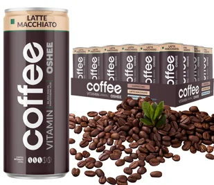 24x OSHEE Vitamin Coffee Latte Macchiatto 250 ml - Soki i napoje niegazowane - miniaturka - grafika 1