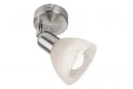 Lampy ścienne - Daytona - kinkiet 1 płomienny nikiel mat 820311-07 - miniaturka - grafika 1