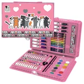 Przybory szkolne - zestaw artystyczny 71 el. cleo i frank 39 - miniaturka - grafika 1